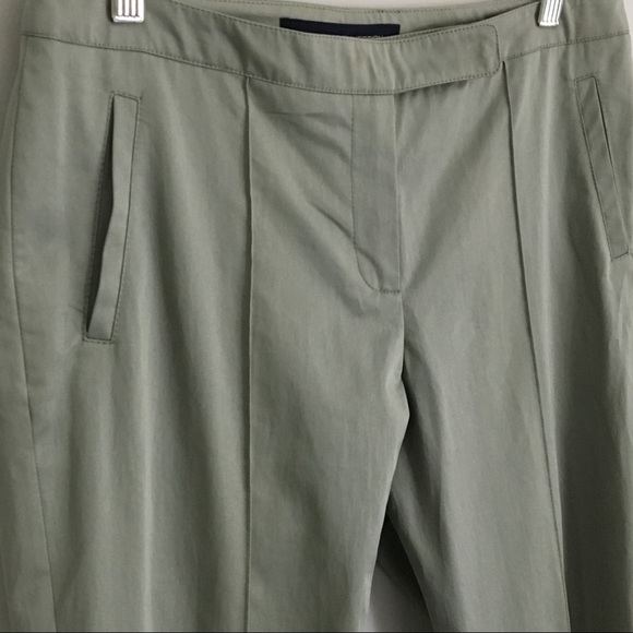 New French Connection Cotton Pants in Linden Green - Picture 7 of 8